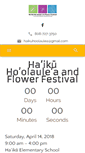Mobile Screenshot of haikuhoolaulea.org